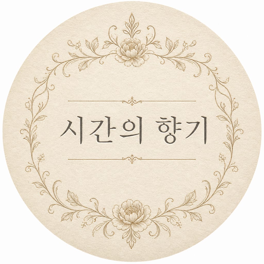 한 줄 프롬프트로 생성한 수제 캔들 브랜드 원형 로고 라벨 스티커 시안